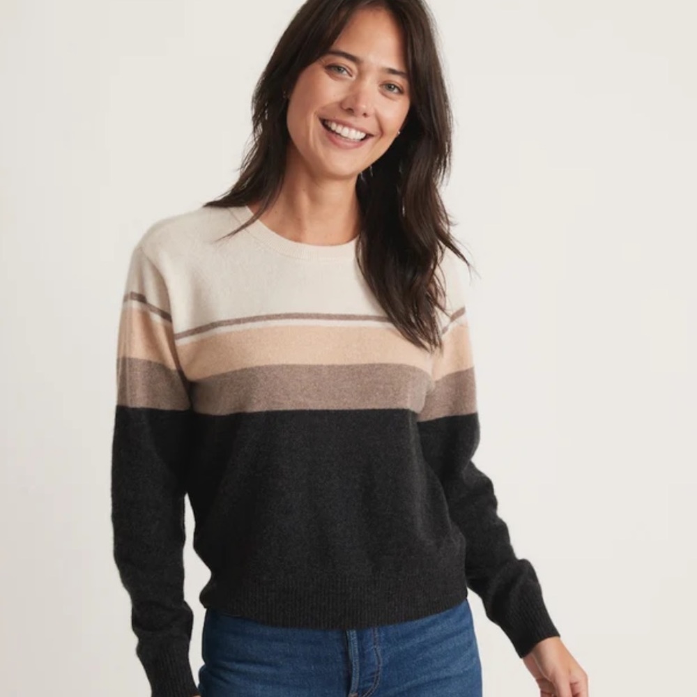 Marine Layer Harper Cashmere Crewneck Sweater